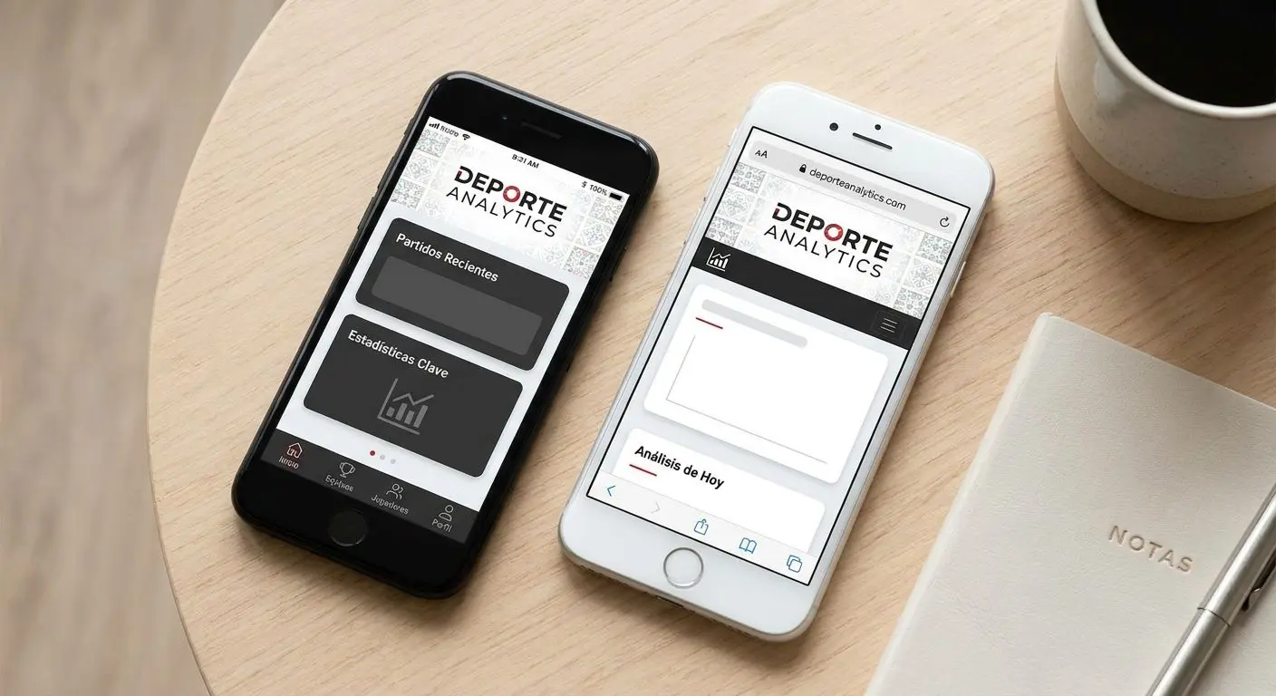 App vs versión móvil de Bwin Comparación entre app móvil y versión web móvil en smartphone